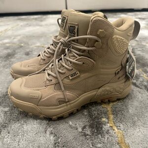 Vans Tan High-Top Sneakers